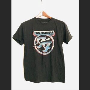 Band: Foo Fighters | FF Space Crest Logo | Black Concert T-shirt Size small